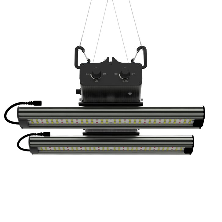 Greenception GCx4 PWR Pflanzlampe für Anzucht-Projekte, lautlos und mit 2-Kanal-Dimmung