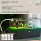 Romberg BoQube greenhouse & planter box system in size L with lighting