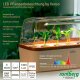Romberg BoQube greenhouse & planter box system in size L with lighting