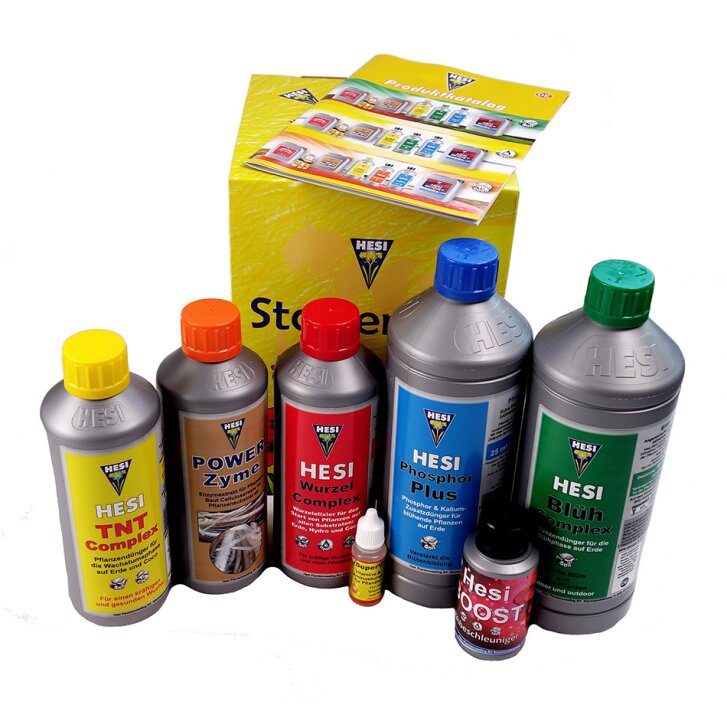 HESI Starter Kit Soil, Dünger-Set für den Anbau auf Erde